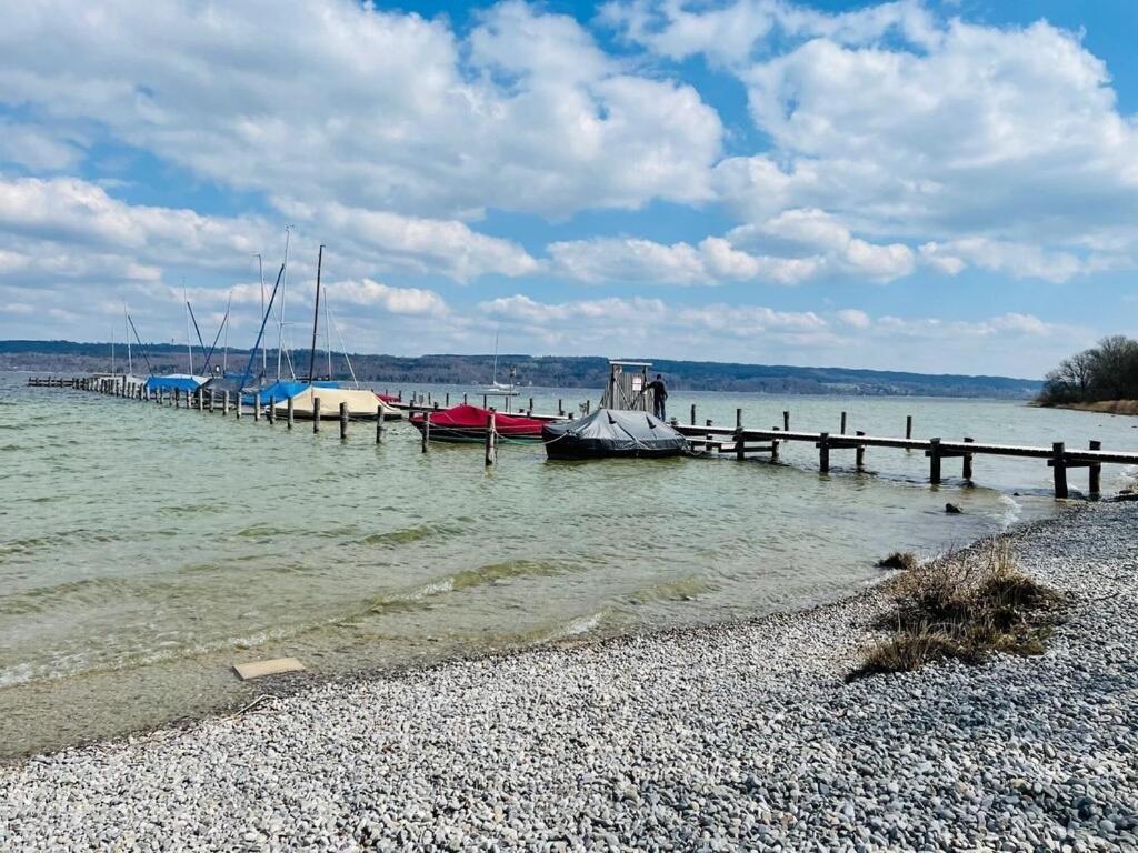 Ammersee Haus In Haus,Wunderschoene Designerferienwohung Mit Garten Daire Dießen am Ammersee Dış mekan fotoğraf